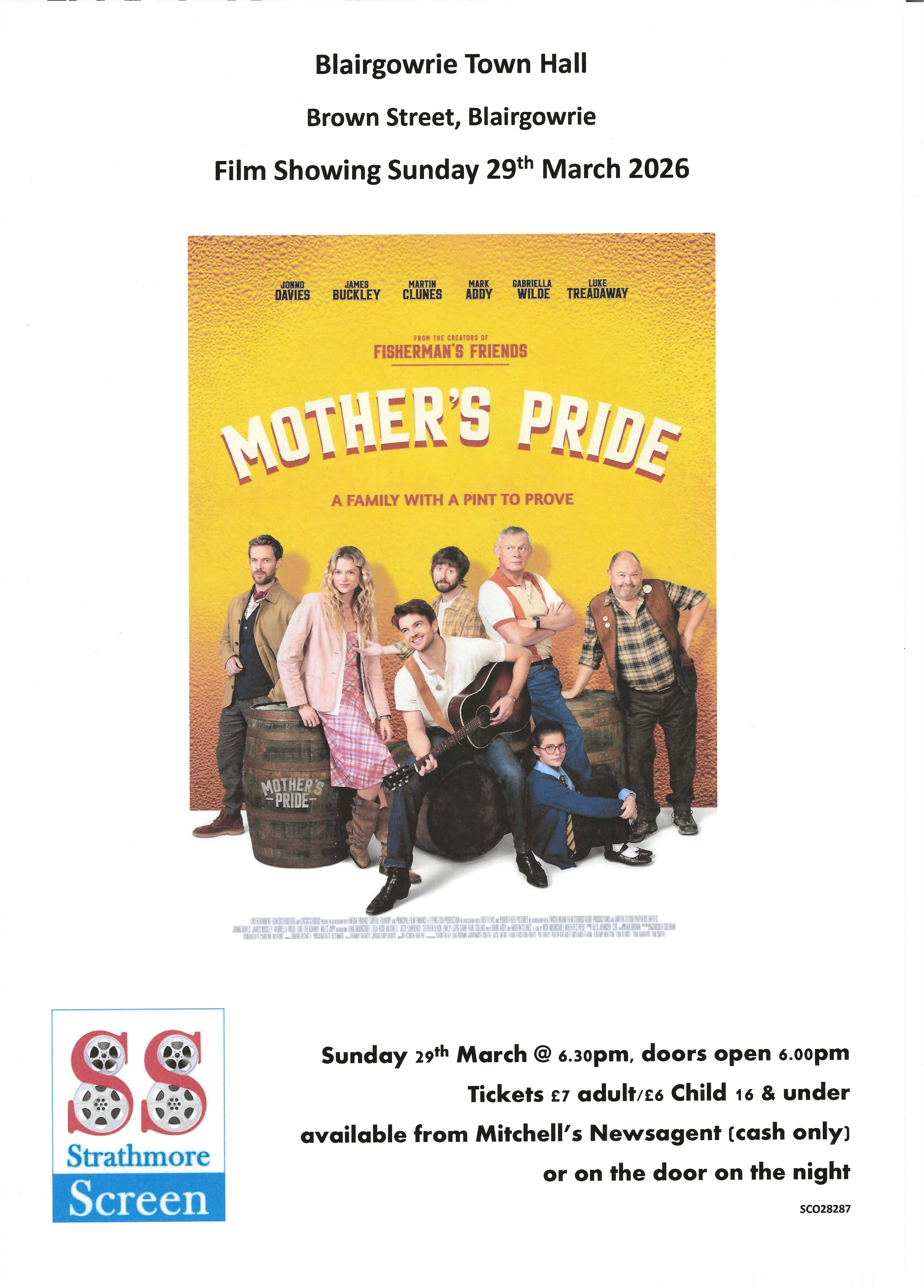 Strathmore Screen  (Mother's Pride)